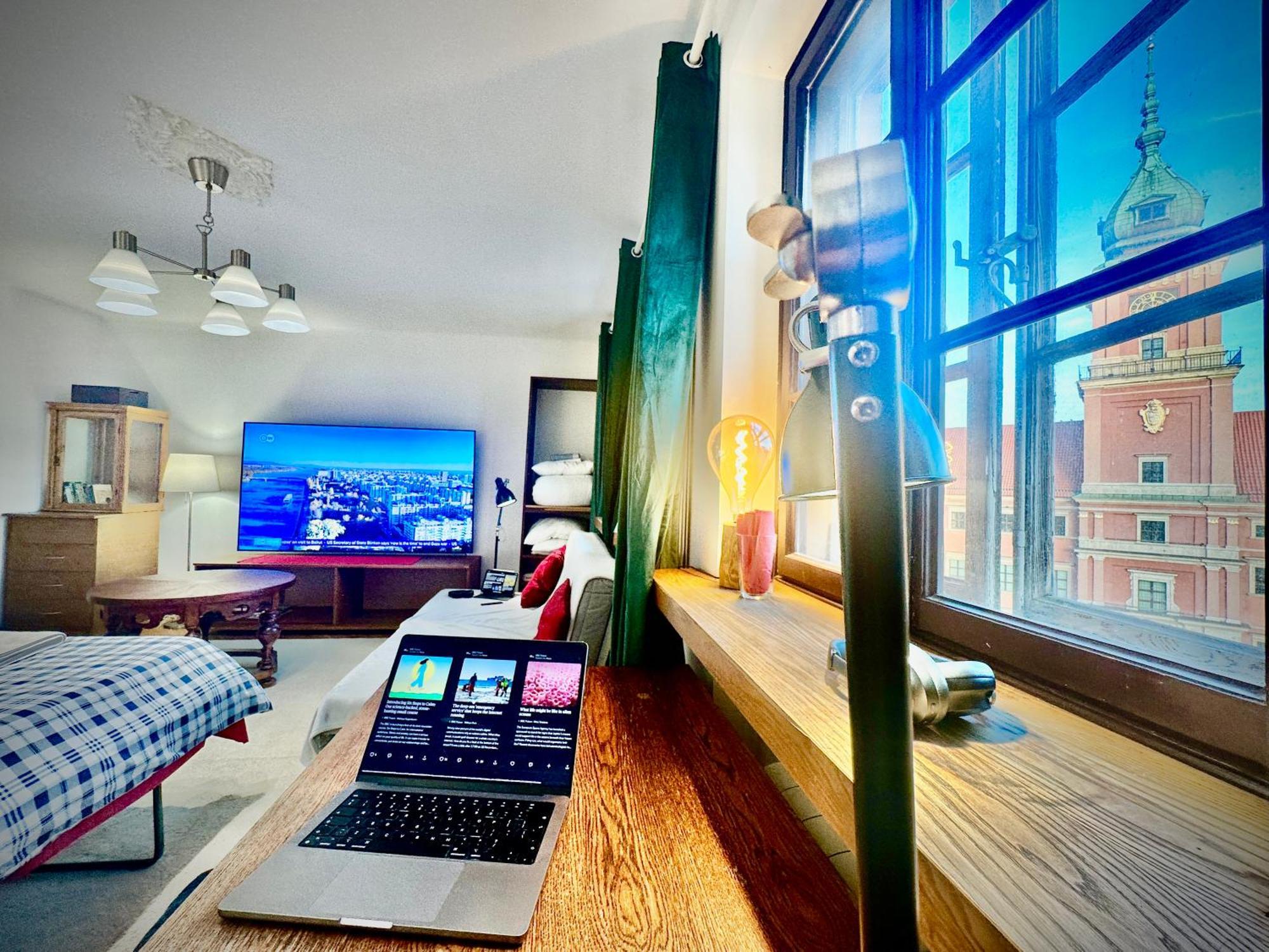 Old Town Best View Wifi 300 Mb/S Huge Screen Netflix Appletv Amazontv Warsaw Exterior photo
